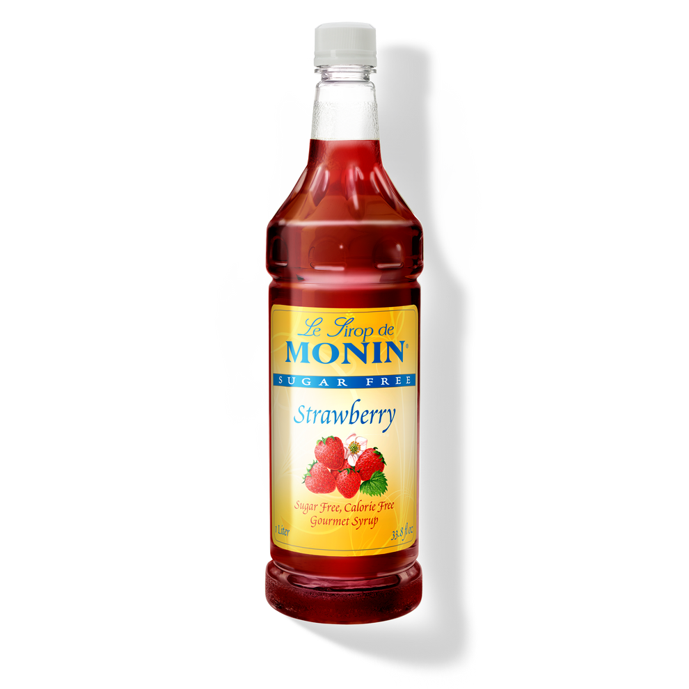 Monin Mini Sugar Free Syrup Strawberry 50ml