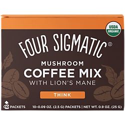 Four Sigmatic SS Mushroom Coffee Mix - Think - Lions Mane/Chaga 10 CT