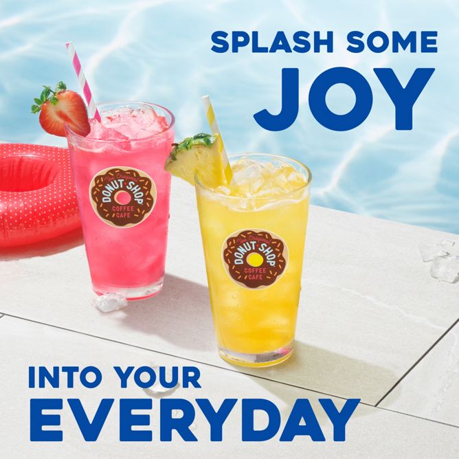 The Original Donut Shop Iced Refresher - Pineapple Passion Fruit 10 CT