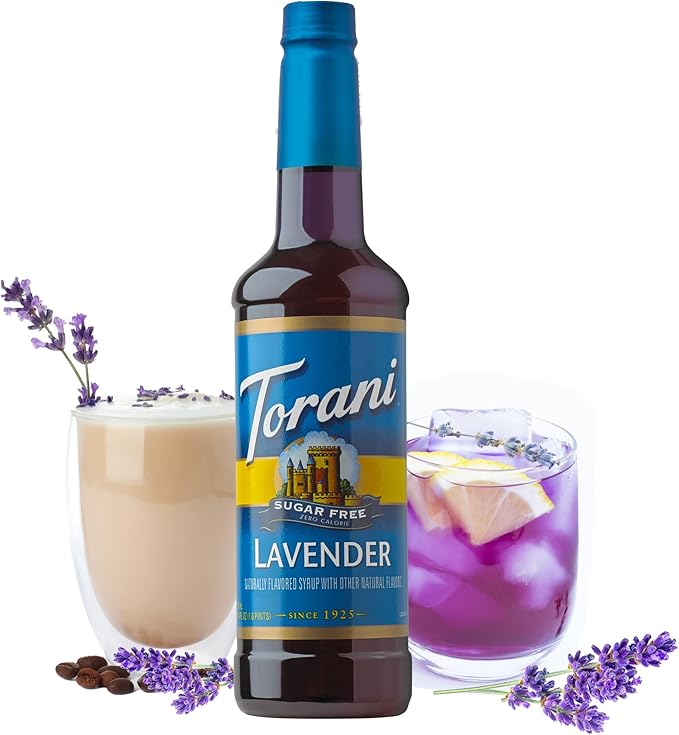 Torani Sugar Free Syrup Lavender 750ml