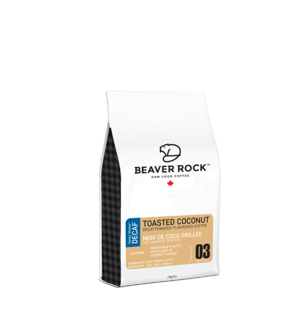 Beaver Rock WB Flavour Toasted Coconut Decaf 8oz (227g)
