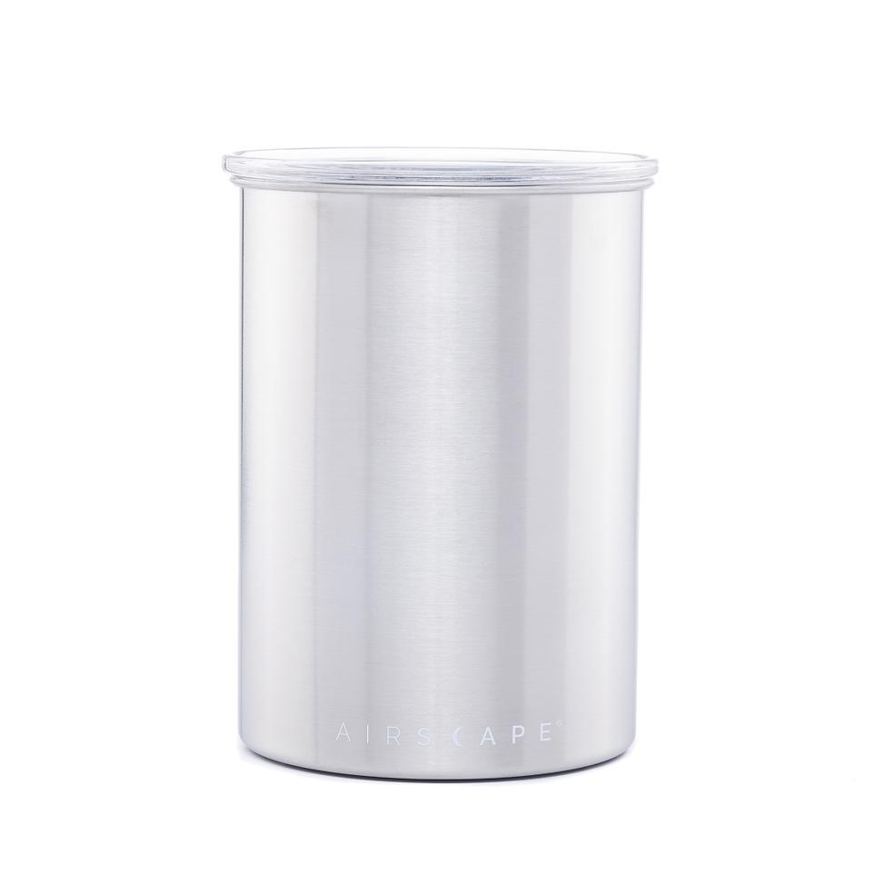 Airscape Classic 1 lb Coffee Canister - Stainless Steel