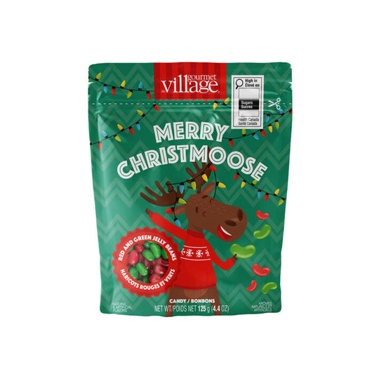 Gourmet Du Village Candy Pouch - Merry Christmas Festive (Jelly Beans)