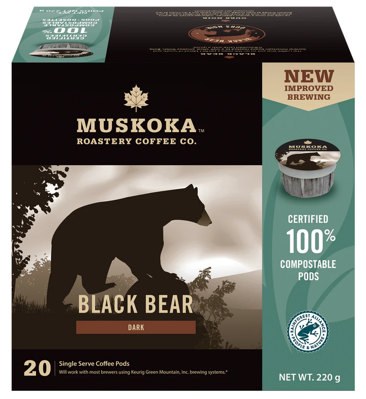 Muskoka Roastery Coffee Co. Black Bear 20 CT