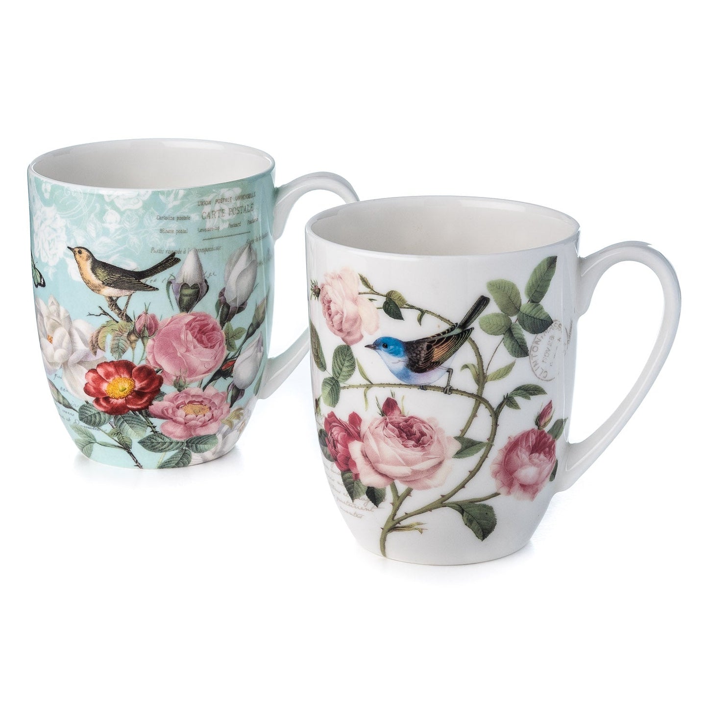 McIntosh 2 Mug Set - Bird Garden