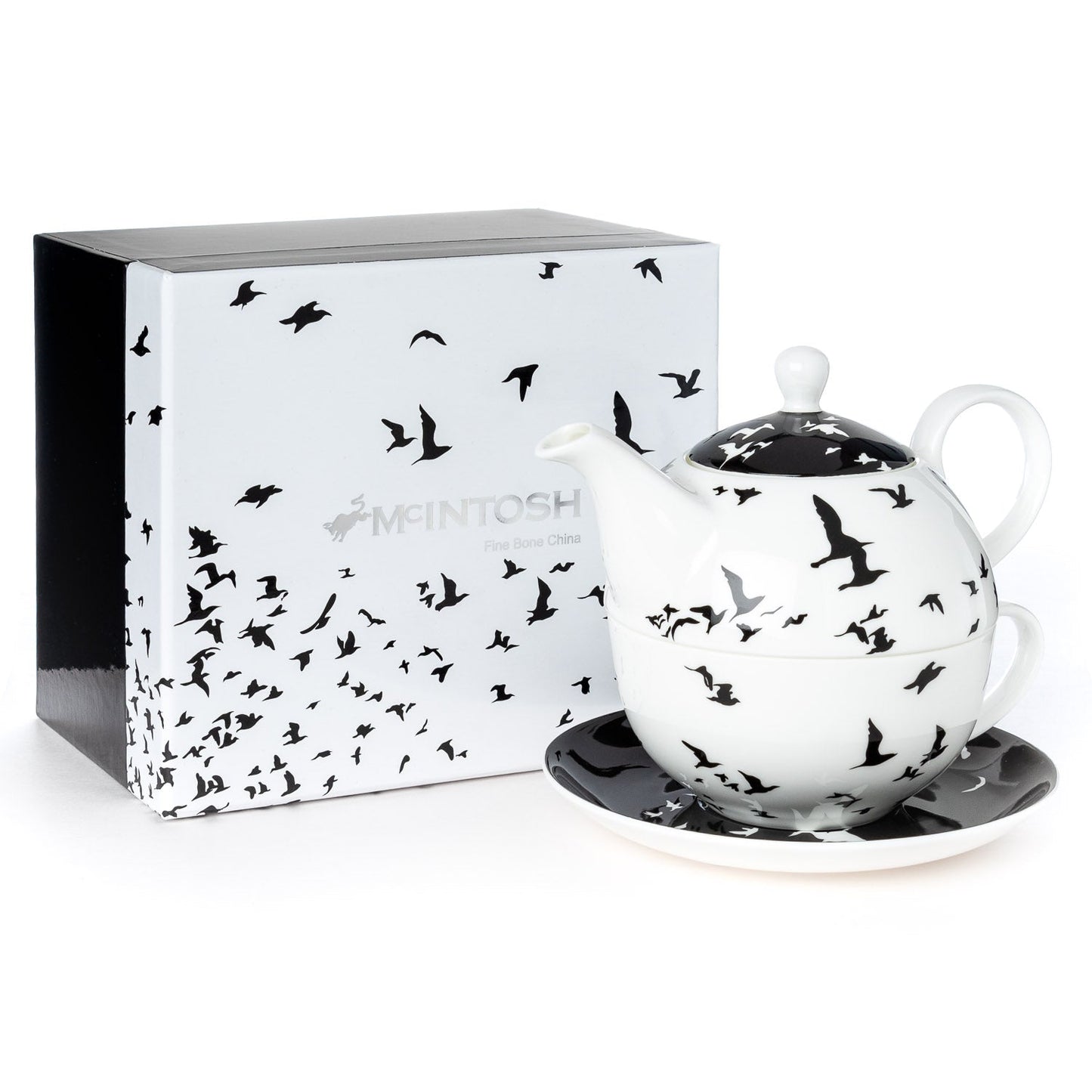 Mcintosh Tea for One - Bird Silhouette