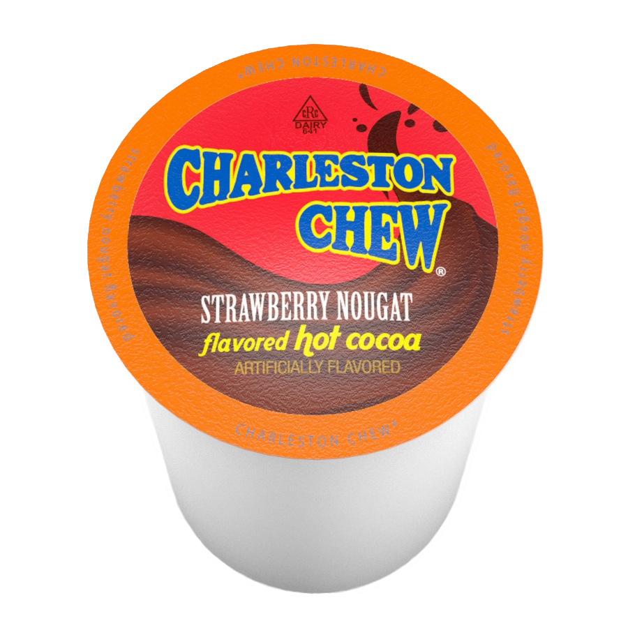 Charleston Chew Strawberry Nougat Hot Chocolate 12 CT