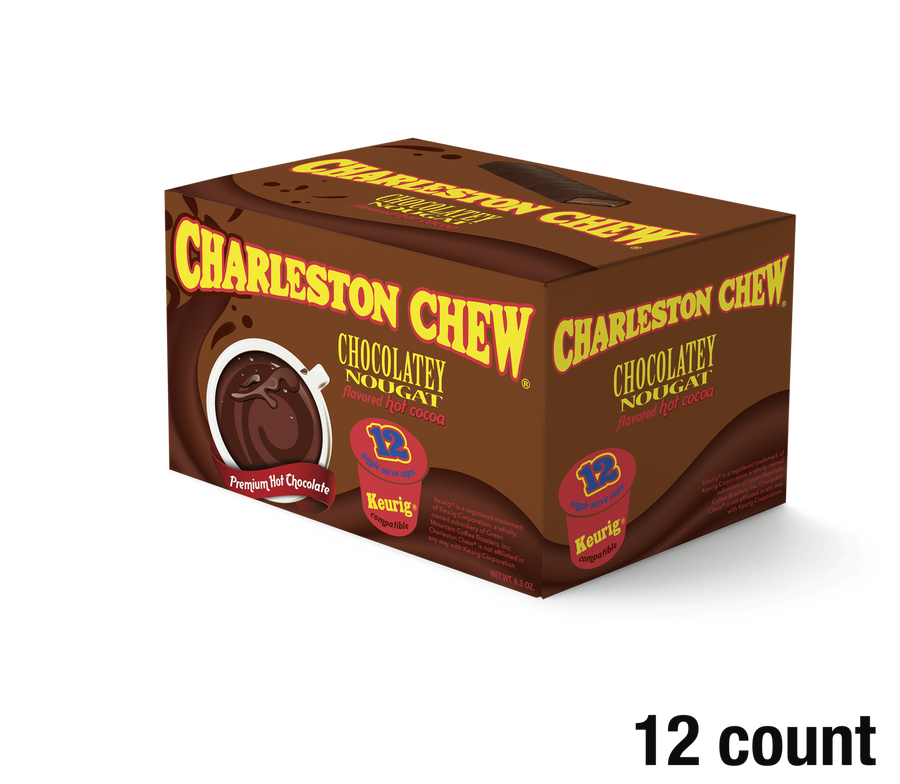 Charleston Chew Chocolatey Nougat Hot Chocolate 12 CT