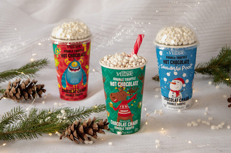 Gourmet Du Village Hot Chocolate Cup - Merry Christmas Moose