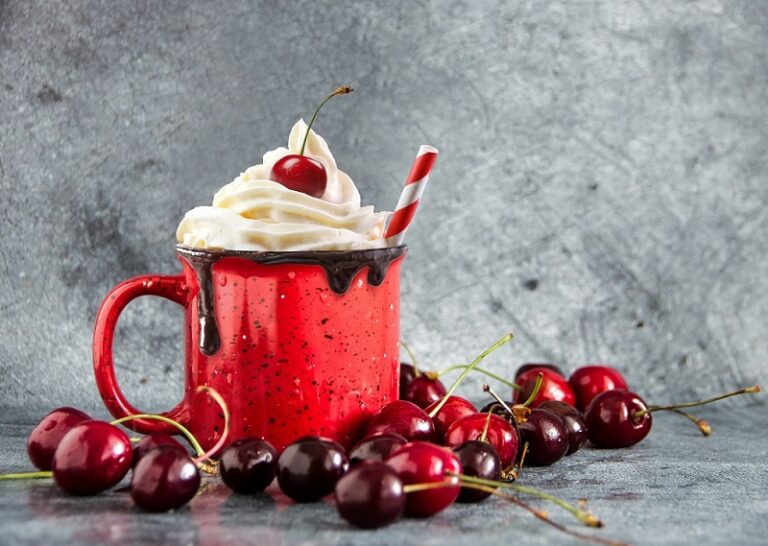Gourmet Du Village Hot Chocolate - Dessert - Cherry Chocolate Sundae