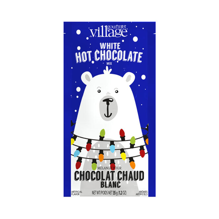 Gourmet Du Village Hot Chocolate - Festive - Polar Bear (White)