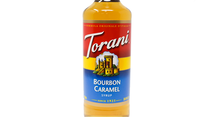 Torani Syrup Bourbon Caramel 750ml