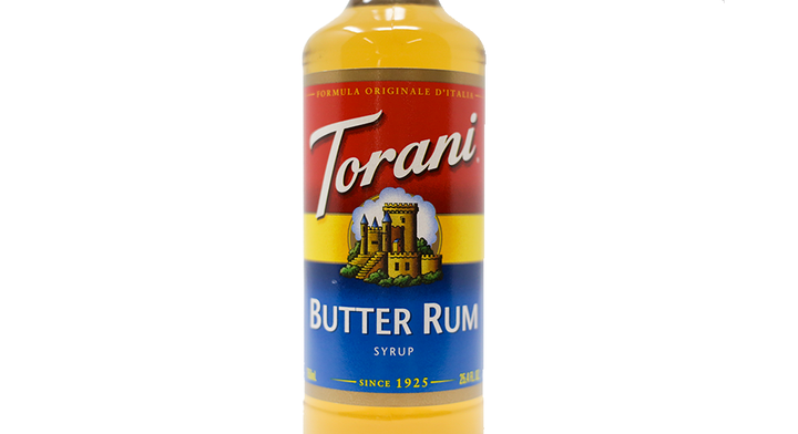 Torani Syrup Butter Rum 750ml