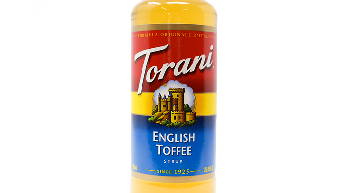 Torani Syrup English Toffee 750ml
