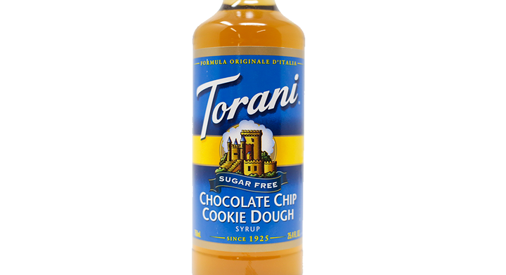 Torani Sugar Free Syrup Chocolate Chip Cookie Dough 750ml