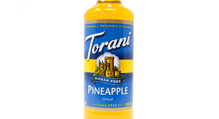 Torani Sugar Free Syrup Pineapple 750ml