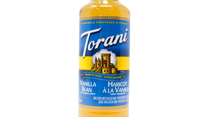 Torani Sugar Free Syrup Vanilla Bean 750ml (PET)