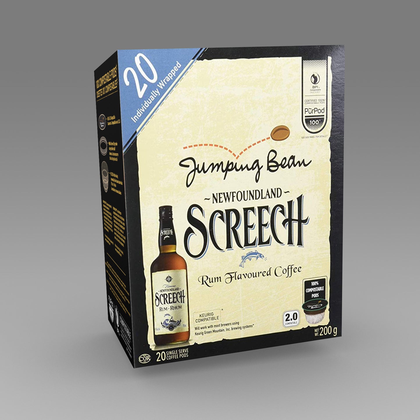 Jumping Bean Newfoundland Screech 20 CT