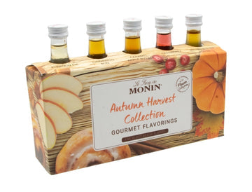 Monin Mini Sample Collection - Autumn Harvest Syrup Pack 5 X 50ml