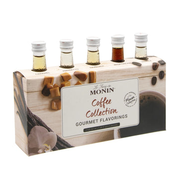 Monin Mini Sample Collection - Coffee Syrup Pack 5 X 50ml