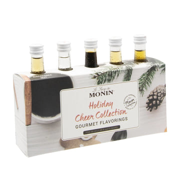Monin Mini Sample Collection - Holiday Cheer Syrup Pack 5 X 50ml