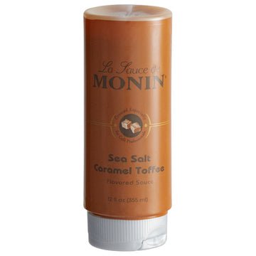Monin Sauce - Sea Salt Caramel Toffee 12oz (355ml)