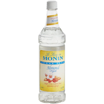 Monin Sugar Free Syrup Almond (Orgeat) 1L