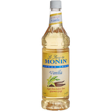 Monin Mini Sugar Free Syrup Vanilla 50ml