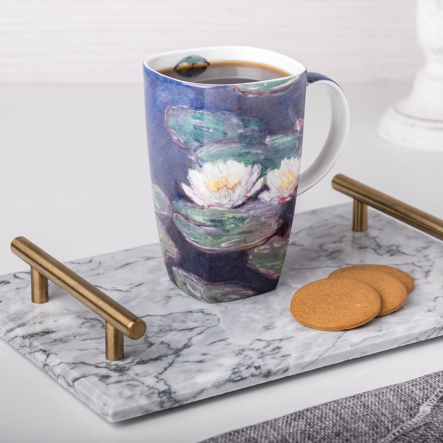 Mcintosh Grande Mug - Masters - Monet - Water Lilies