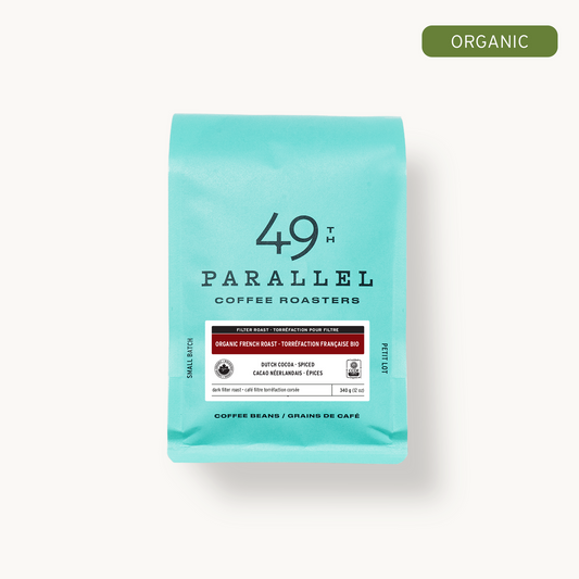 49th Parallel WB Organic French Roast 12oz (340g)