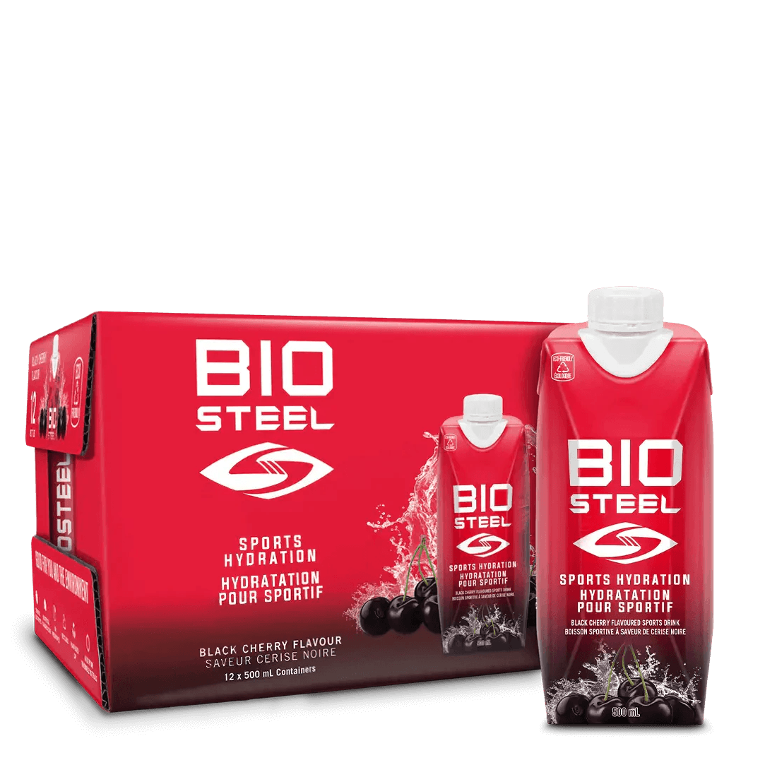 Biosteel Sports Drink - Black Cherry 500ml