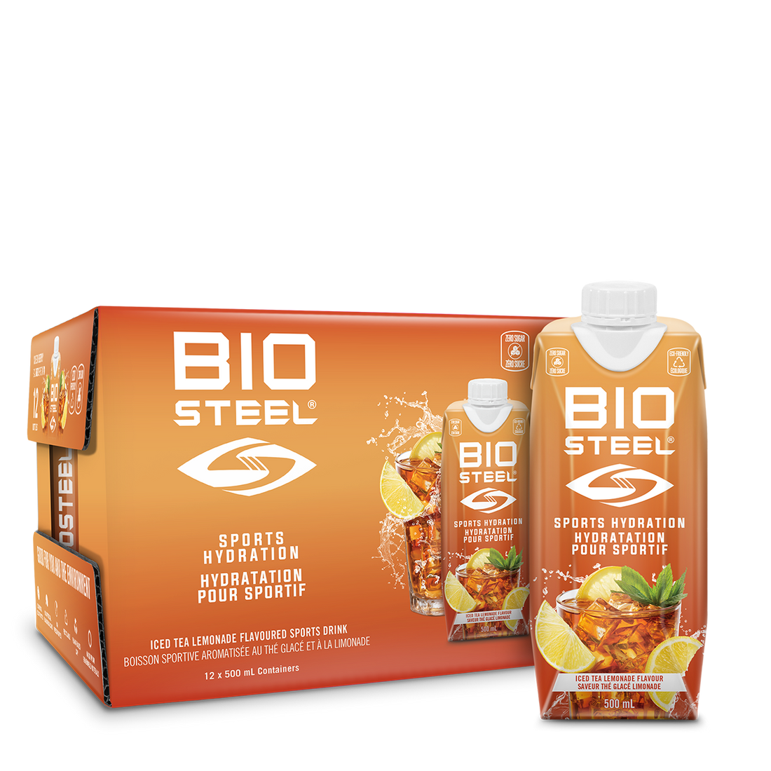 Biosteel Sports Drink - Iced Tea Lemonade 500ml