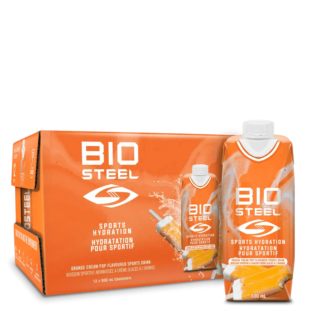 Biosteel Sports Drink - Orange Cream Pop 500ml