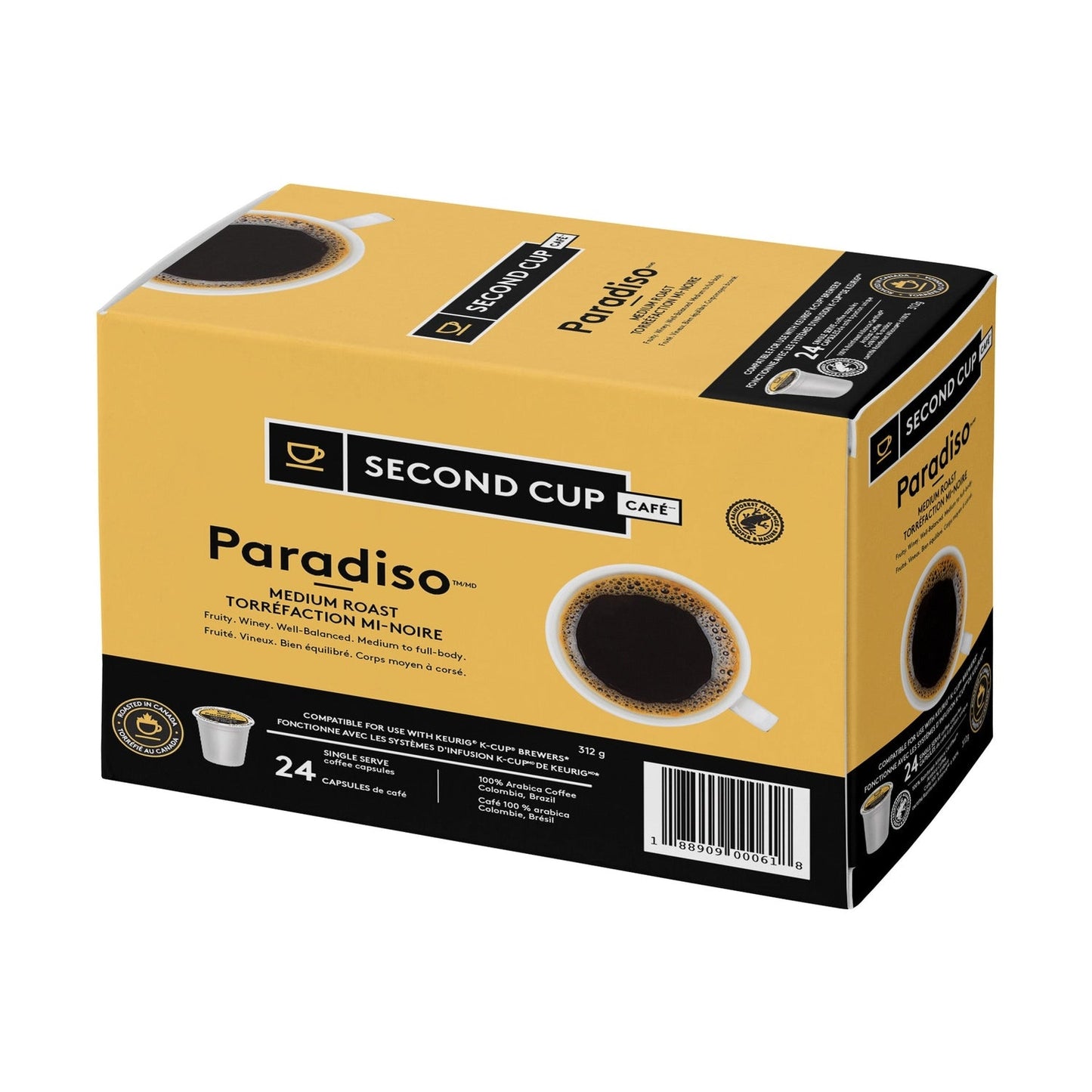 Second Cup Paradiso Medium 24CT