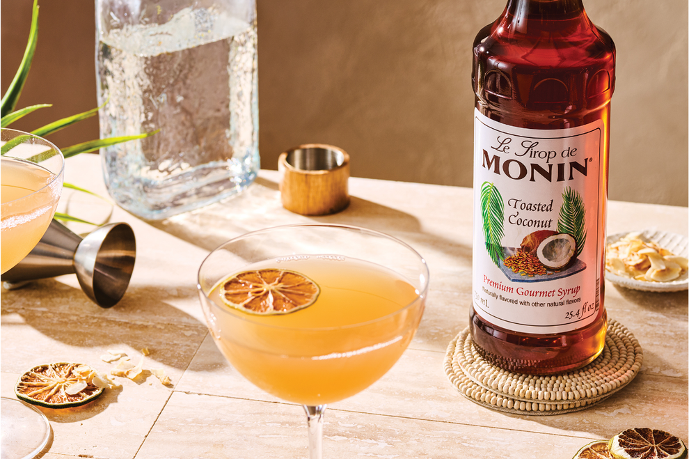 Monin Syrup Toasted Coconut 1L