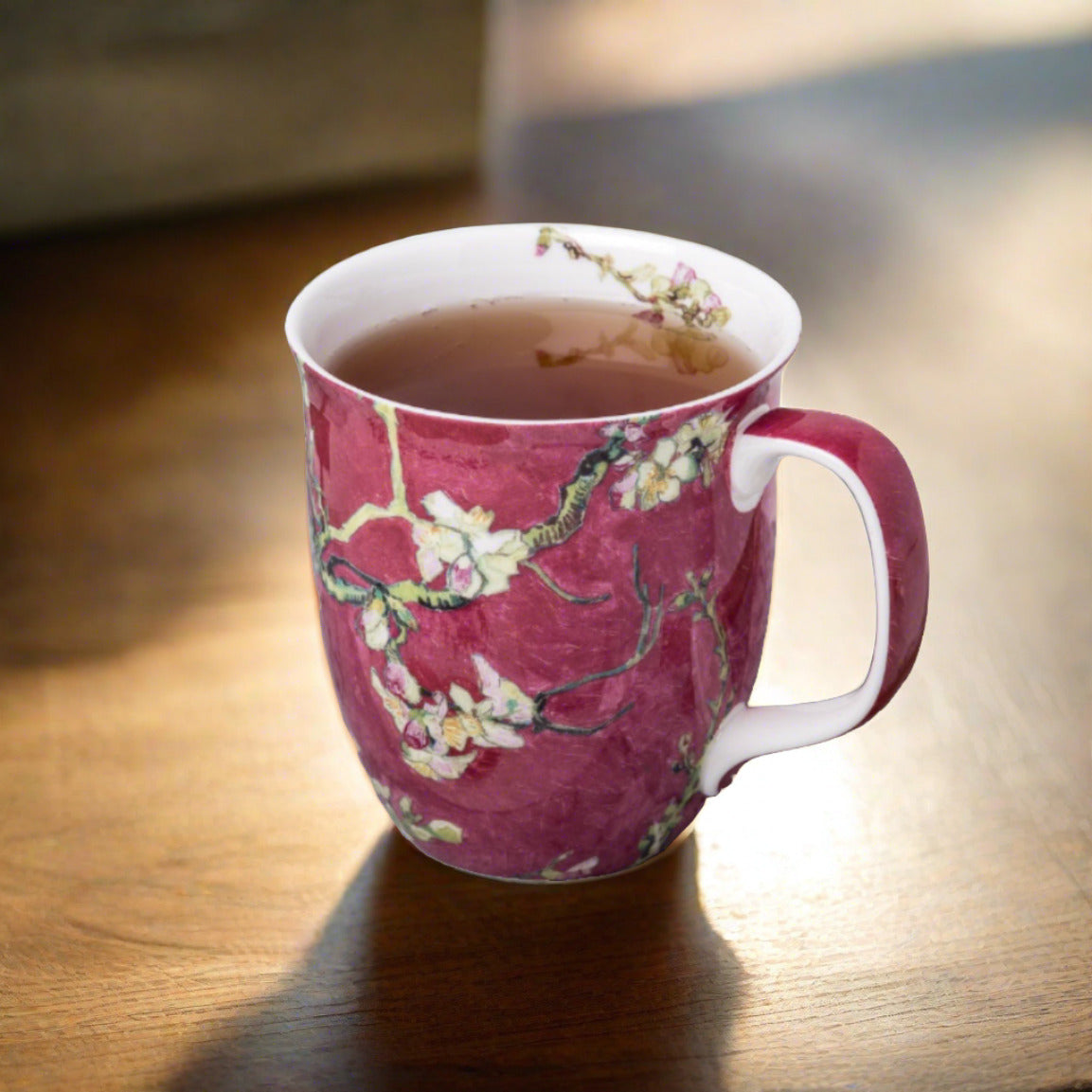 McIntosh Java Mug - Van Gogh - Almond Blossom Red