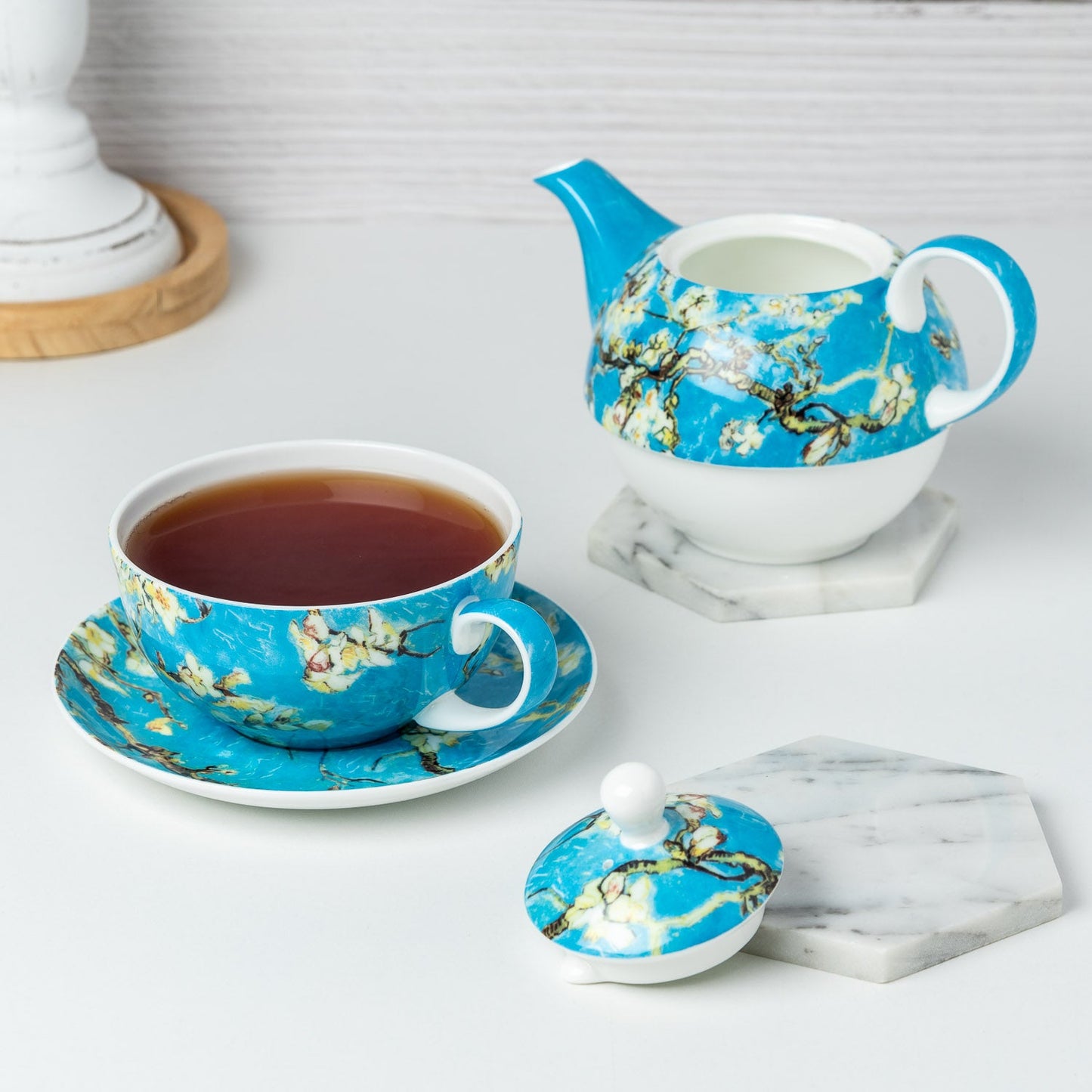 Mcintosh Tea for One - Van Gogh - Almond Blossom