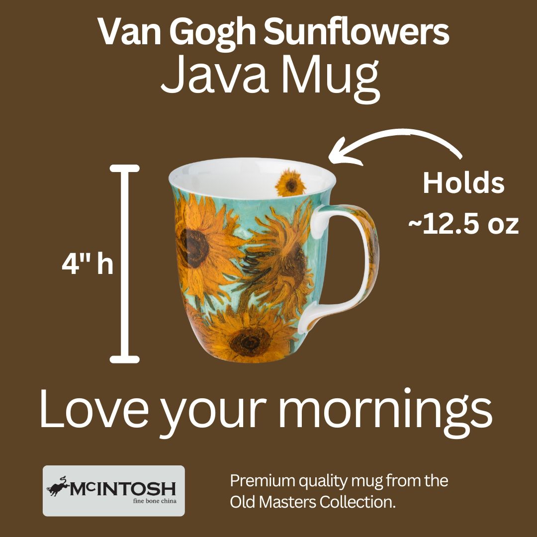 McIntosh Java Mug - Van Gogh - Sunflowers