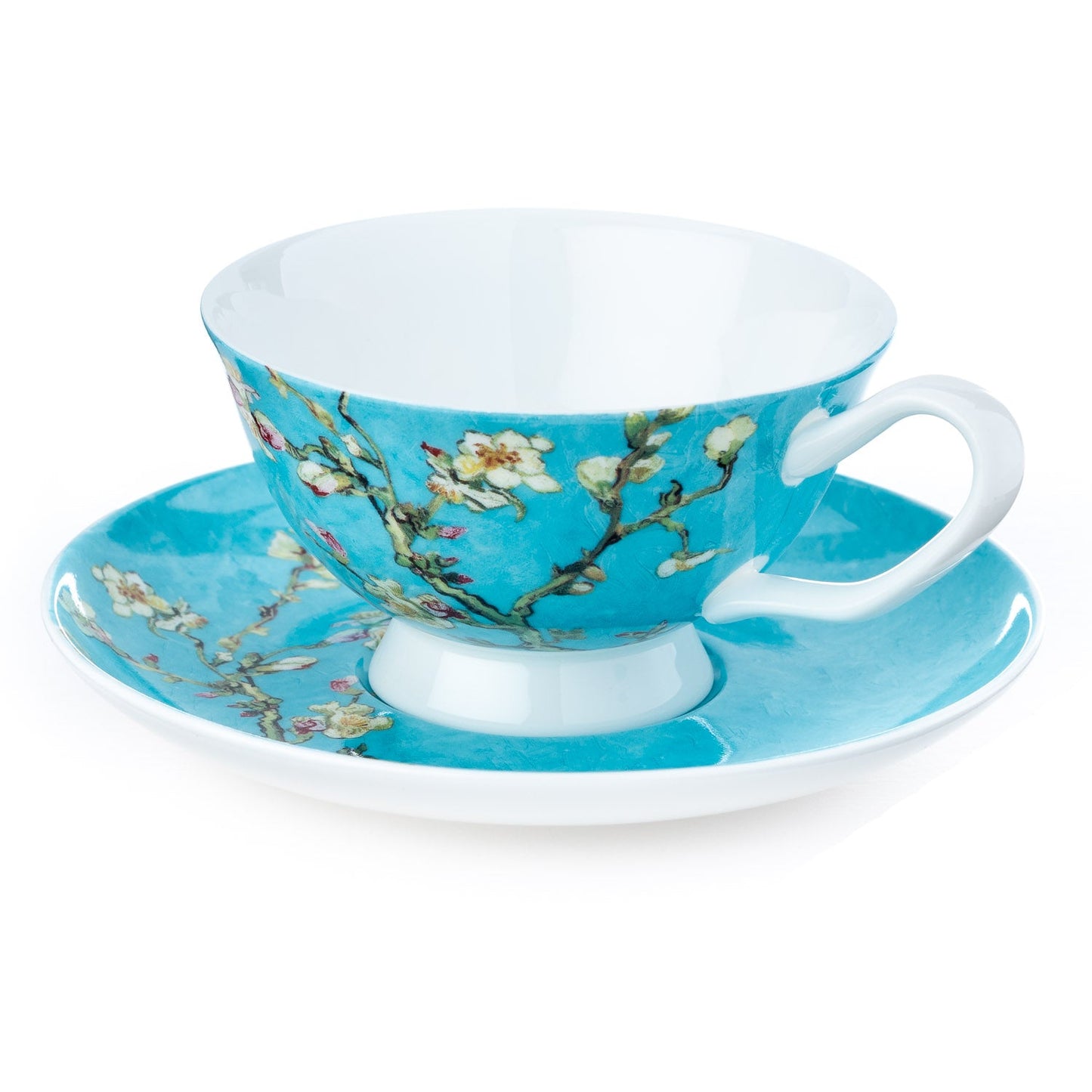 Mcintosh Teacup & Saucer - Van Gogh - Almond Blossom