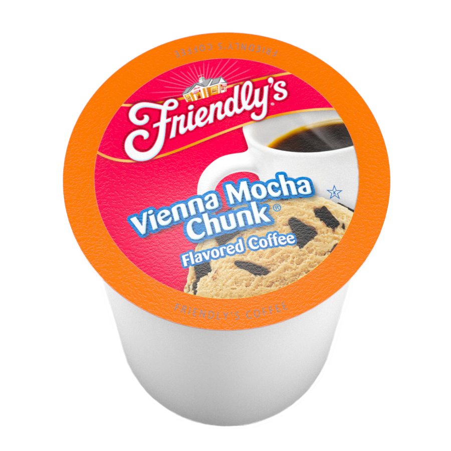 Friendly's Vienna Mocha Chunk 40 CT