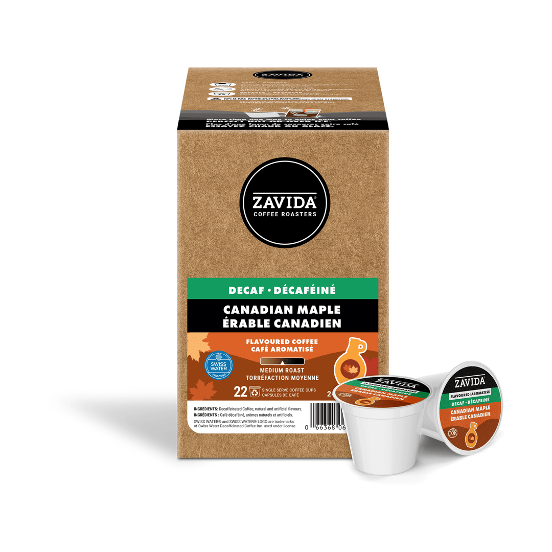 Zavida Canadian Maple Decaf 22 CT