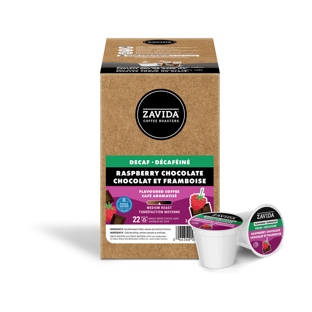 Zavida Raspberry Chocolate Decaf 22 CT
