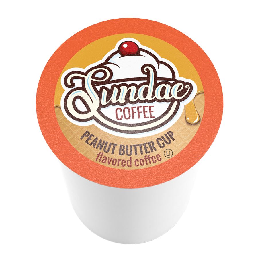 Sundae Coffee Ice Cream Flavoured Peanut Butter Cup 48 CT