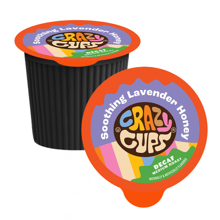 Crazy Cups Decaf Soothing Lavender Honey 22 CT
