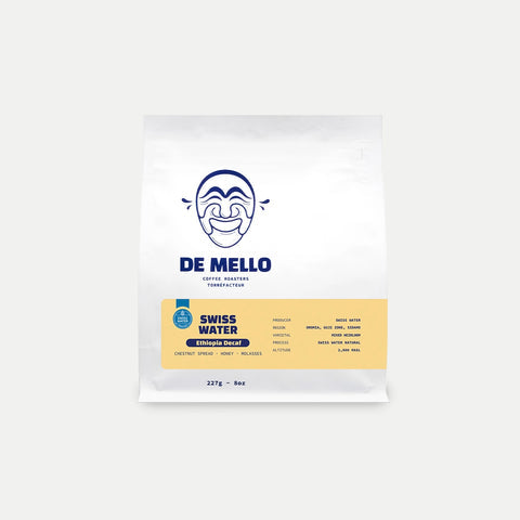 De Mello WB Swiss Water Ethiopia Decaf 8oz (227g)