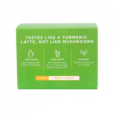 Four Sigmatic SS Latte Mix (Golden) - Defend - Turkey Tail/Turmeric Single Serve Packet