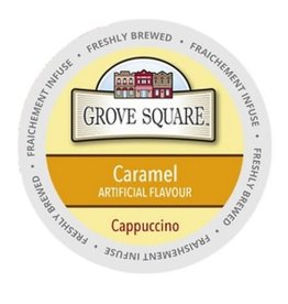Grove Square Cappuccino Caramel 24 CT