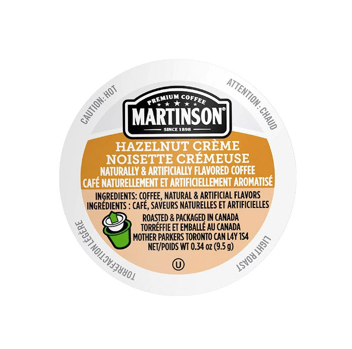 Martinson Coffee Hazelnut Crème 24 CT
