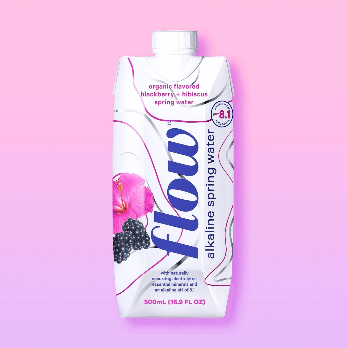 Flow Sports Drink - Blackberry & Hibiscus 500ml