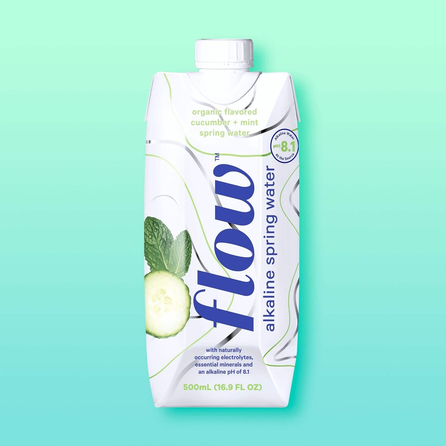 Flow Sports Drink - Cucumber & Mint 500ml